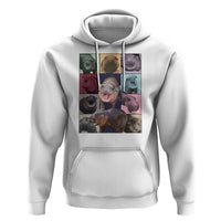 Baby Hippo Moo Deng Tour Hoodie Bouncy Cute Pygmy Hippopotamus