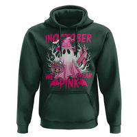 Breast Cancer Awareness Hoodie In October We Wear Pink Ghost