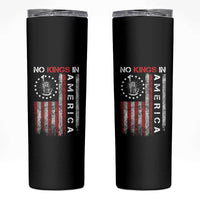 No Kings In America Skinny Tumbler Retro Freedom American Betsy Ross Flag