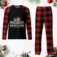 Presidents Are Not Kings Plaid Pajama Set Since 1776 American Flag - Wonder Print Shop