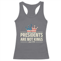 Presidents Are Not Kings Racerback Tank Top Since 1776 American Flag
