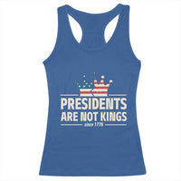 Presidents Are Not Kings Racerback Tank Top Since 1776 American Flag