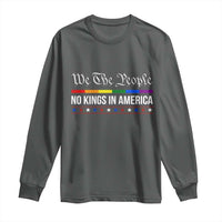 No Kings In America Long Sleeve Shirt We The People