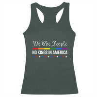 No Kings In America Racerback Tank Top We The People