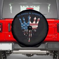 No Kings In America Spare Tire Cover Dripping Crown