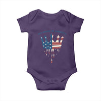 No Kings In America Baby Onesie Dripping Crown