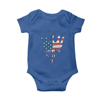 No Kings In America Baby Onesie Dripping Crown