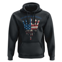 No Kings In America Hoodie Dripping Crown