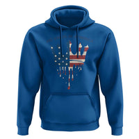 No Kings In America Hoodie Dripping Crown
