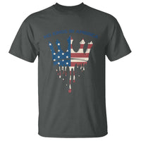 No Kings In America T Shirt Dripping Crown