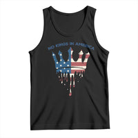 No Kings In America Tank Top Dripping Crown