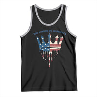 No Kings In America Tank Top Dripping Crown