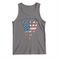 No Kings In America Tank Top Dripping Crown
