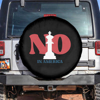No Kings In America Chess Spare Tire Cover White King