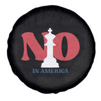 No Kings In America Chess Spare Tire Cover White King