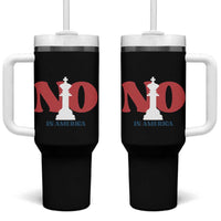 No Kings In America Chess Tumbler With Handle White King