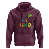 Lucky Shamrock Be Kind Hoodie Autism Leprechaun St Patricks Day