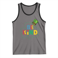 Lucky Shamrock Be Kind Tank Top Autism Leprechaun St Patricks Day