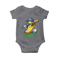 Cute Banana Graphics Baby Onesie Funny Sports Baseball Lover