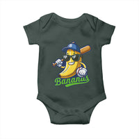 Cute Banana Graphics Baby Onesie Funny Sports Baseball Lover