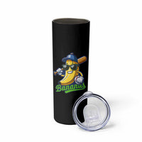 Cute Banana Graphics Skinny Tumbler Funny Sports Baseball Lover