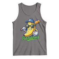 Cute Banana Graphics Tank Top Funny Sports Baseball Lover