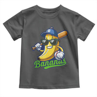 Cute Banana Graphics Toddler T Shirt Funny Sports Baseball Lover