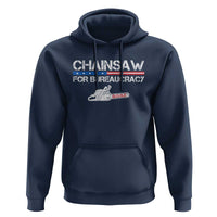 Chainsaw For Bureaucracy Hoodie DOGE Department Of Government