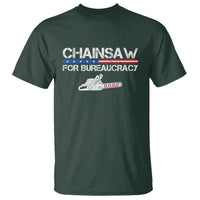 Chainsaw For Bureaucracy T Shirt DOGE Department Of Government