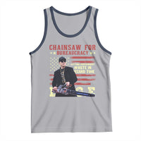 Chainsaw For Bureaucracy Tank Top Cutting Government Waste In Record Time DOGE