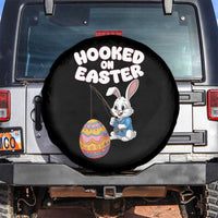 Cute Bunny Fishing Spare Tire Cover Hooked for Easter Eggs Funny Holiday