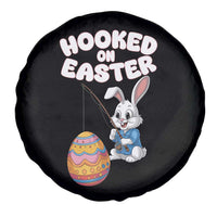 Cute Bunny Fishing Spare Tire Cover Hooked for Easter Eggs Funny Holiday