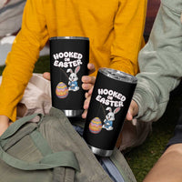 Cute Bunny Fishing Tumbler Cup Hooked for Easter Eggs Funny Holiday