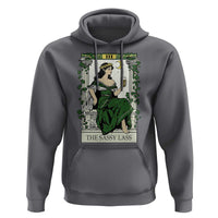 The Sassy Lass Tarot Card Hoodie Funny St Patrick's Day