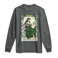 The Sassy Lass Tarot Card Long Sleeve Shirt Funny St Patrick's Day