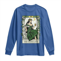 The Sassy Lass Tarot Card Long Sleeve Shirt Funny St Patrick's Day