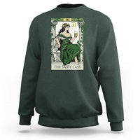The Sassy Lass Tarot Card Sweatshirt Funny St Patrick's Day