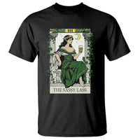 The Sassy Lass Tarot Card T Shirt Funny St Patrick's Day