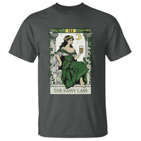 The Sassy Lass Tarot Card T Shirt Funny St Patrick's Day