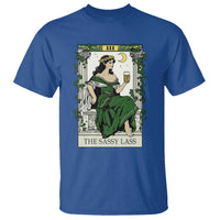 The Sassy Lass Tarot Card T Shirt Funny St Patrick's Day