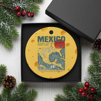 Gulf of Mexico Estd 1550 Ceramic Ornament Golfo De Mexico Historic Map Retro Graphic - Wonder Print Shop