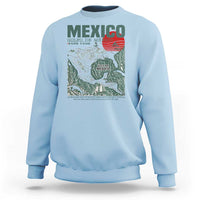 Gulf of Mexico Estd 1550 Sweatshirt Golfo De Mexico Historic Map Retro Graphic