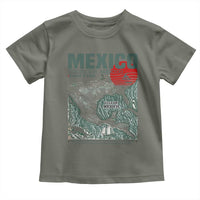 Gulf of Mexico Estd 1550 Toddler T Shirt Golfo De Mexico Historic Map Retro Graphic