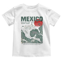 Gulf of Mexico Estd 1550 Toddler T Shirt Golfo De Mexico Historic Map Retro Graphic