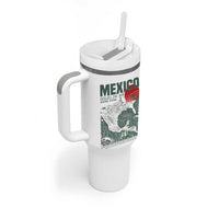 Gulf of Mexico Estd 1550 Tumbler With Handle Golfo De Mexico Historic Map Retro Graphic