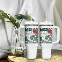 Gulf of Mexico Estd 1550 Tumbler With Handle Golfo De Mexico Historic Map Retro Graphic
