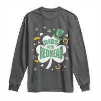 Funny Irish St Patricks Day Long Sleeve Shirt Prone To Shenanigans