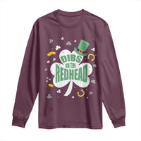 Funny Irish St Patricks Day Long Sleeve Shirt Prone To Shenanigans