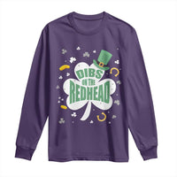 Funny Irish St Patricks Day Long Sleeve Shirt Prone To Shenanigans