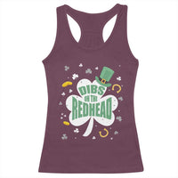 Funny Irish St Patricks Day Racerback Tank Top Prone To Shenanigans